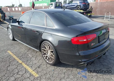 2013 Audi S4 3.0T Premium Plus from USA, damaged, VIN WAUBGAFL4DA101597
